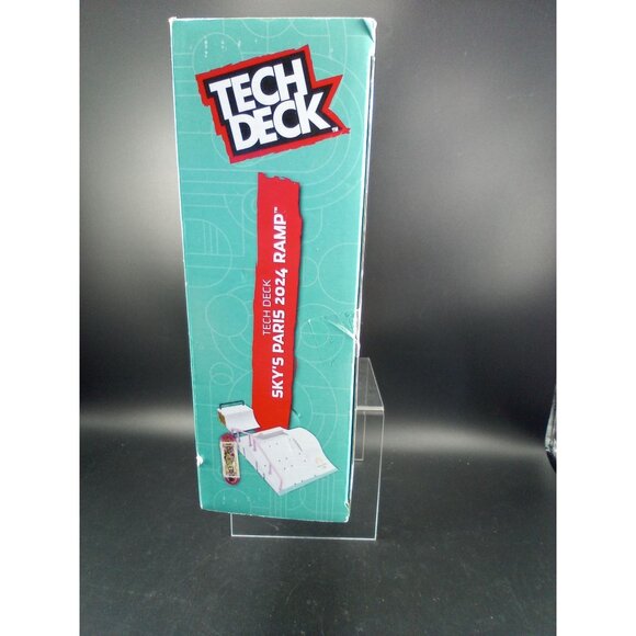 Tech Deck Skys Paris 2024 Ramp Olympic Skateboarding Fingerboard Set W/Board - Picture 8 of 9